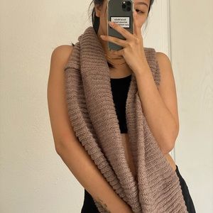 Taupe scarf - new with tags